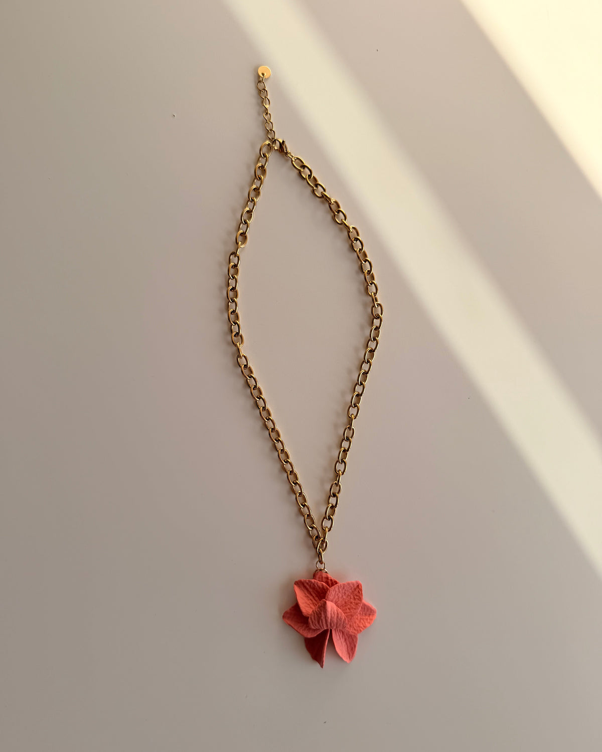 Colar Lotus Peach