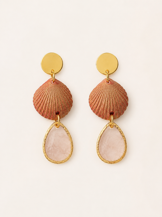 Brincos Shell Drop