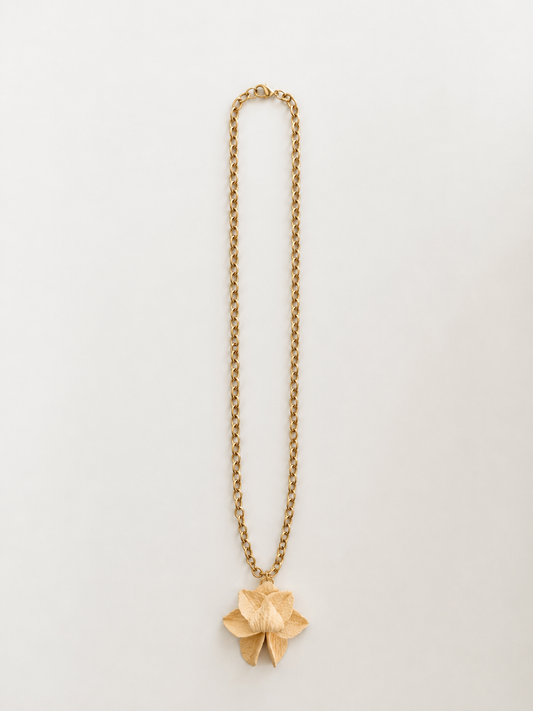 Colar Lotus Butter Yellow